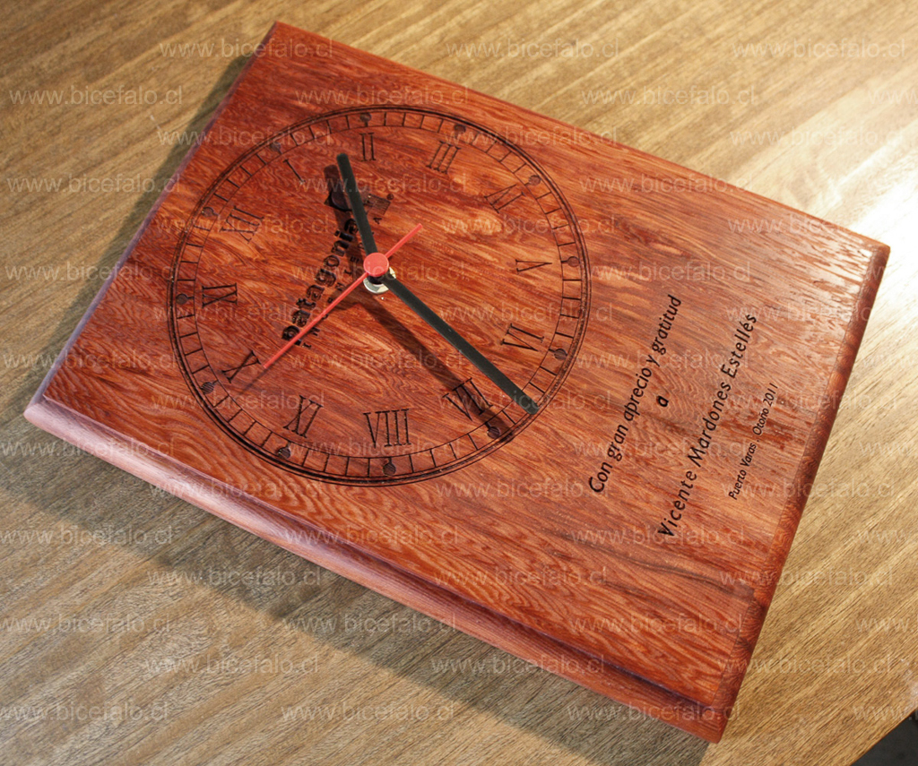 Reloj Madera Alerce